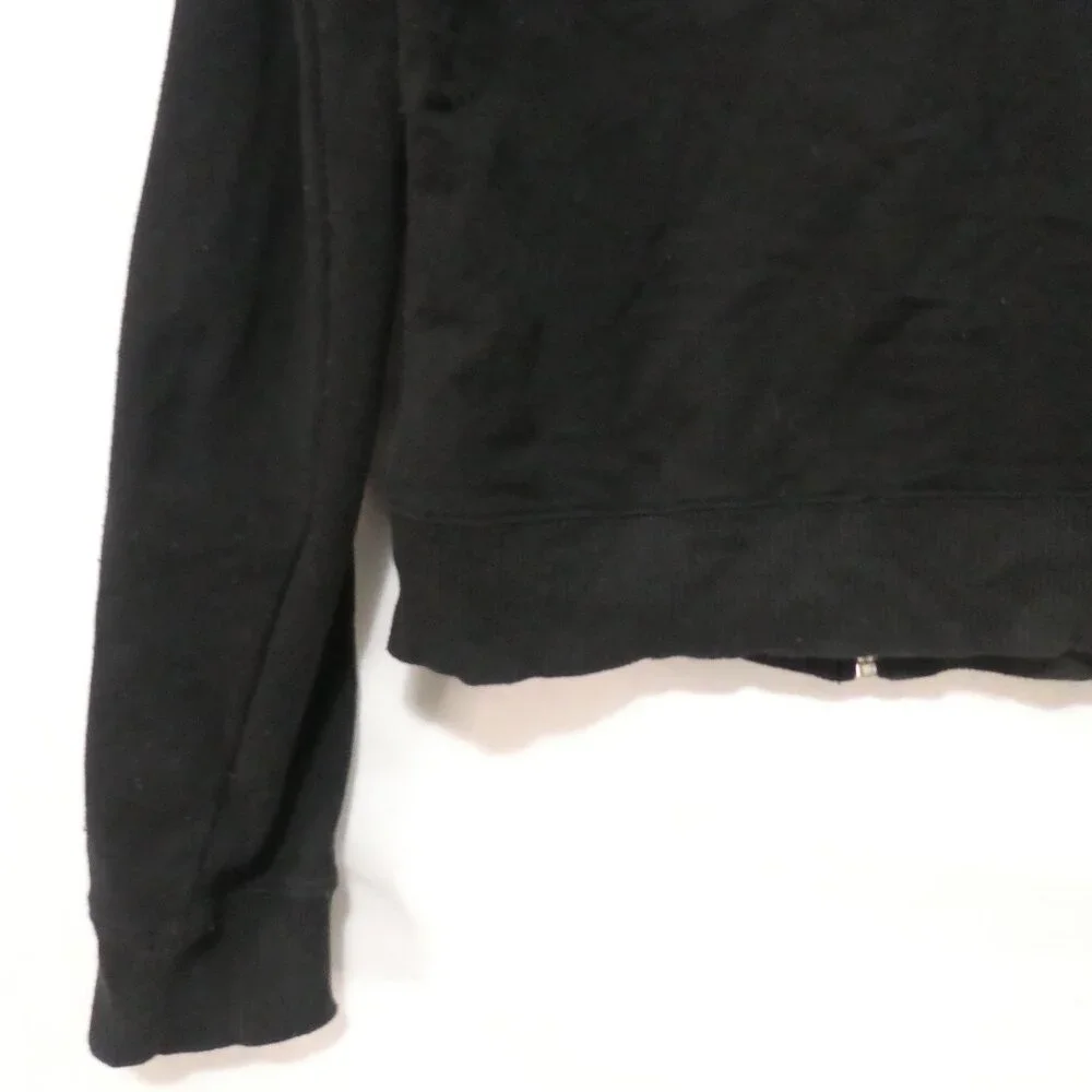 725 ORIGINALS | xl - extra large | Black Zip-Up Exercise Jacket With Collar - Picture 10 of 16